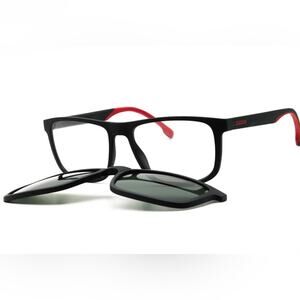 New! Carrera Black Clip On Eyeglasses/Sunglasses, 8045/CS 003UC, Authentic